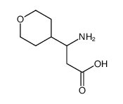 3-AMINO-3-(TETRAHYDRO-PYRAN-4-YL)-PROPIONIC ACID structure