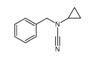 benzyl(cyclopropyl)cyanamide Structure