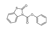 phenyl 2-oxo-1,3-benzothiazole-3-carboxylate结构式