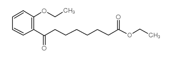 ethyl 8-(2-ethoxyphenyl)-8-oxooctanoate结构式
