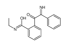 N-ethyl-2-(2-imino-2-phenylacetyl)benzamide Structure