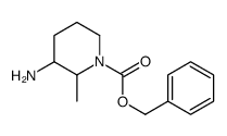 3-氨基-2-甲基-哌啶-1-羧酸苄酯结构式