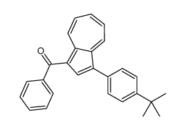 [3-(4-tert-butylphenyl)azulen-1-yl]-phenylmethanone结构式