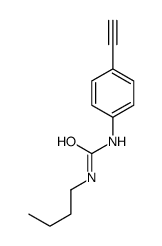 1-butyl-3-(4-ethynylphenyl)urea Structure
