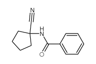 n-(1-cyano-cyclopentyl)-benzamide structure