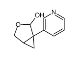 1-pyridin-3-yl-3-oxabicyclo[3.1.0]hexan-2-ol结构式