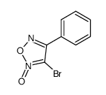 3-Bromo-4-phenylfuroxan结构式