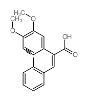 Benzeneaceticacid, 3,4-dimethoxy-a-[(2-nitrophenyl)methylene]-结构式
