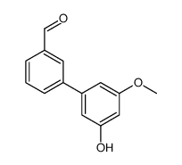 3-(3-hydroxy-5-methoxyphenyl)benzaldehyde结构式