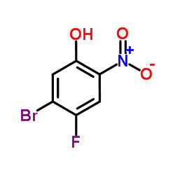 5-Bromo-4-fluoro-2-nitrophenol Structure