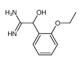 Benzeneethanimidamide,2-ethoxy--alpha--hydroxy- Structure