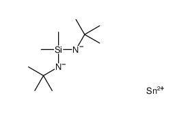 1,3-ditert-butyl-2,2,4,4-tetramethyl-1,3,2,4-diazasilastannetidine结构式