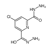 4-chloropyridine-2,6-dicarbohydrazide Structure