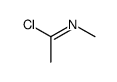 N-methyl-acetimidoyl chloride Structure