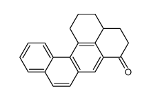 8,9-Trimethylen-5-oxo-5,6,7,8-tetrahydro-1,2-benzanthracen结构式