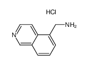 (Isoquinolin-5-yl)methanamine hydrochloride Structure
