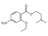 2-(dimethylamino)ethyl 4-amino-2-ethoxybenzoate结构式