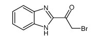 1-(1H-benzimidazol-2-yl)-2-bromoethanone结构式