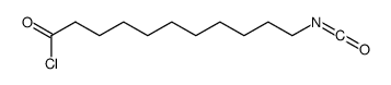 11-isocyanatoundecanoyl chloride Structure