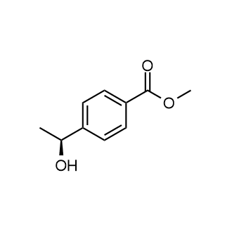 Methyl4-[(1s)-1-hydroxyethyl]benzoate structure