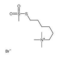 [6-(TRIMETHYLAMMONIUM)HEXYL] METHANETHIOSULFONATE BROMIDE结构式