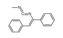 N-((methylimino)methylene)-1,2-diphenylethenamine结构式