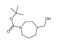 tert-butyl 4-(hydroxymethyl)azepane-1-carboxylate Structure