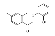 2-(2-hydroxyphenoxy)-1-(2,4,6-trimethylphenyl)ethanone结构式