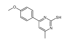 4-(2-methoxyphenyl)-6-methyl-1H-pyrimidine-2-thione结构式
