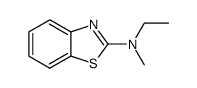 2-Benzothiazolamine,N-ethyl-N-methyl-(9CI)结构式