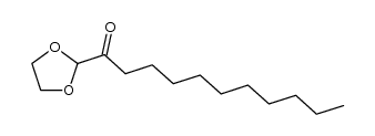 1-[1,3]dioxolan-2-yl-undecan-1-one Structure