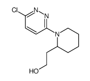 2-[1-(6-chloropyridazin-3-yl)piperidin-2-yl]ethanol structure