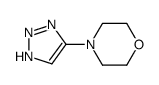 Morpholine,4-(1H-1,2,3-triazol-4-yl)- (9CI) structure