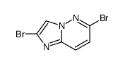 2,6-Dibromoimidazo[1,2-b]pyridazine structure
