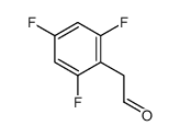 2-(2,4,6-trifluorophenyl)acetaldehyde structure