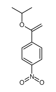 1-nitro-4-(1-propan-2-yloxyethenyl)benzene结构式