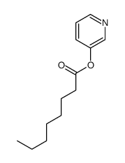 pyridin-3-yl octanoate Structure