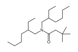 N,N-bis(2-ethylhexyl)-3,3-dimethylbutanamide结构式