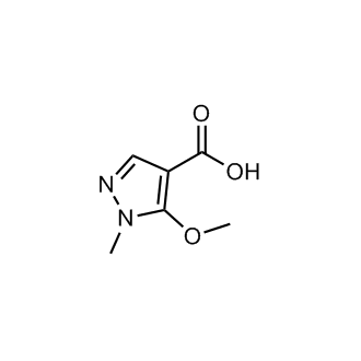 5-Methoxy-1-methyl-1H-pyrazole-4-carboxylicacid Structure