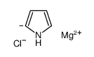 magnesium,1,2-dihydropyrrol-2-ide,chloride Structure