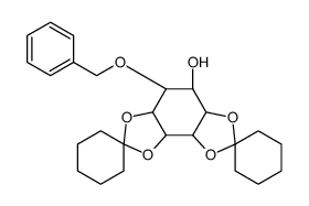 4-O-苄基-1,2:3,4-二-O-环亚己基-D-肌醇结构式