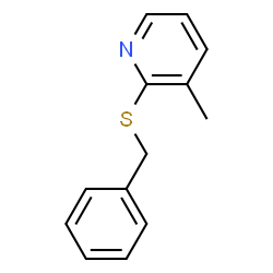 3-Methyl-2-(phenylmethylthio)-pyridine结构式