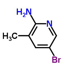 2-Amino-5-bromo-3-picoline结构式