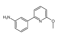 3-(6-甲氧基吡啶-2-基)苯胺结构式
