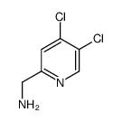 (4,5-dichloropyridin-2-yl)methanamine Structure