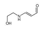 N-(2-propenal)ethanolamine Structure