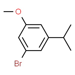 1-Bromo-3-isopropyl-5-methoxybenzene Structure