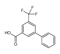 5-(三氟甲基)-[1,1-联苯]-3-羧酸结构式