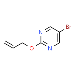 2-allyloxy-5-bromopyrimidine Structure
