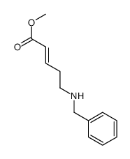 methyl 5-(benzylamino)pent-2-enoate Structure